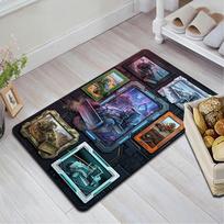 Construction Vehicles Showcase Pattern Rug Floor Mat for Living Room or Bedroom Soft and Comfortable Carpet a Gift for Birthday and Holiday. 40x60cm( 15x23in ) įvairiaspalvis