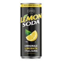 Gaziruotas gėrimas citrinos skonio lemon soda skardinė 150ml - fondi di crodo