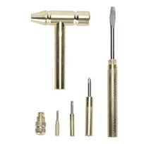 Claw-Hammer 6-in-1 Hammer Small Brass Hammer Mini Hammer  for Repairing Watches and Jewelry