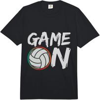 Game On Awesome Themed Volleyball Sport Gift Comfort Colors Adult Heavyweight  Unisex T-Shirt M