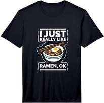 Mens I Just Really Like Ramen Ok? Egg Noodle Lover Gift Performance T-Shirt Unisex T-Shirt L