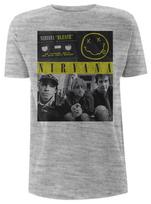 Nirvana Bleach Tape Photo Tshirt Unisexs L