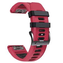 22 26mm Silicone Watchband For Garmin Epix Gen 2 Smartwatch Quickfit Strap Fenix 7 7X 6 6X Pro 5 5X Plus Replacement Bracelet Quickfit 26mm