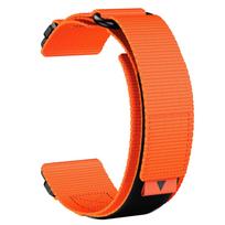 22mm 26mm Nylon Quick Fit Strap for Garmin Fenix 8 7X 7 Pro Fenix 6X 6 5X 5Plus Tactix 7 Forerunner 965 955 Enduro 2 Loop Band 22mm oranžinė