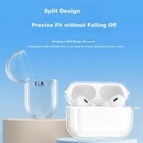 CangHua AirPods Pro 3 Case, AirPods Pro Third Generation Case, Apple Earphone Case, Transparent Shockproof Anti-Dust Earphone Shell [With Lanyard]