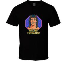 Texas Tornado Retro Wrestling Cartoon Unisex T-Shirt L