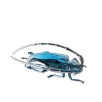 Sculpture Silvered Ornament Electroplated Figurine for Collectors, Interior Designers, Bookshelf,