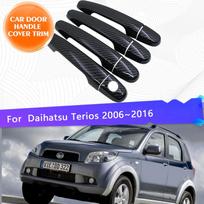 For Daihatsu Terios Bego Eco Wild J200 F400 2006~2016 Chrome Car Door Handle Cover Trim SetDecoration Exterior Parts Metallic Silver 4pcs
