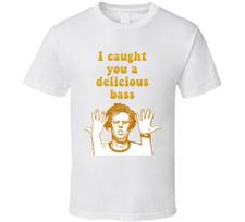 I Caught You A Delicious Bass Napoleon Dynamite Quote T Shirt XXXL