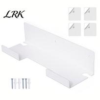 Heat Resistant Tool Holder Hair Straightener Holder, Wall Mounted Acrylic Dryer Curling Iron Organizer for Vanity Bathroom Barber Shops Accessory 1pc balta