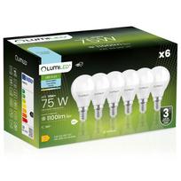 6X Żarówka Led E14 Kulka P45 10W = 75W 1100Lm 6500K Zimna 180° Lumiled