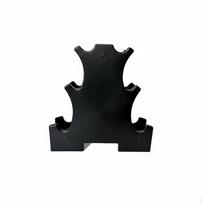 Dumbbell Tree Stand SpaceSaving VShaped Rack Compact Vertical Weight Organizer for Home