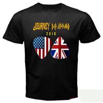 Journey Def Leppard 2018 T-shirt Black Men S-234XL A314 XXXXL
