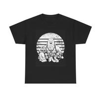 Happy Buddha Graphic T Shirt Funny Cute Gift Vintage Unisex Heavy Cotton Tee S