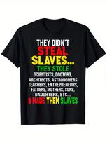 Black History Month Melanin African T-Shirt | Loose Style Unisex Short-Sleeved, XL