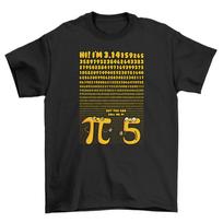 You can call me Pi Math Pun Pi Symbol T-shirt for Mathematicians & Geeks S