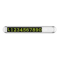 Telephone Number Card Temporary Parking Card Car Park Supplies Luminous Phone Number Plate
