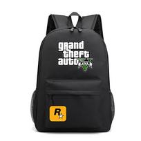 Anime Game Merchandise Grand Theft Auto School Bag Oxford Cloth Backpack Student Backpack
