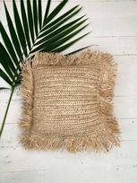 Raffia pillowcase L 60x60
