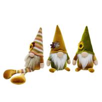 Rudens Nykštukai Dekoracijos, 3 vnt. Kimšti Pliušiniai Nykštukai, Rankų darbo Švedų Tomte Nykštukų Figūrėlės Stalo Nykštukų Dekoracijos Dovanos