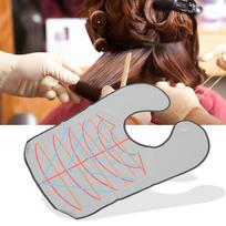 Professional Waterproof Hairdressing Barber Cape Hairdresser Hair Styling Cutting Gown(Grey)