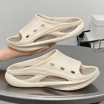 Summer Men's Outdoor Sandals Slippers Beach Comfortable Slides Clogs Casual Shoes Men Women Indoor Home Slippers Big Size 46 47 36-37