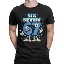 67 Six Seven 6-7 Funny Italian Brainrot Tee Shirt for Men Women Gift T Shirts  Cotton Clothing S