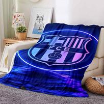 1 vnt. FC Barcelona minkštas šiltas pledas, miego pledas sofai, foteliui, biurui, lovai, stovyklavimui, kelionėms, patogus 80cmx120cm