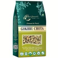 Brijbooti Gokhru Chota 200 gram - Tribulus Terrestris Seeds - Small Caltrops - Pure & Natural 200GM