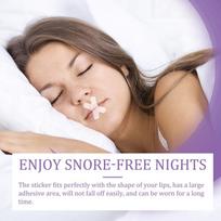 120Pcs Anti Snoring Mouth Breathing Tape Transparent Breath Strips Aid Stop Snoring Nose Patch Good Sleeping Device Lip Patch
