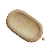 Katės draskyklė Lova Daugiafunkcinis Ovalus Dubuo Draskymo Lenta Without Ears beige
