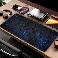Anti slip Mouse Pad Computer Laptop Pad Game Console Pad Keyboard Mouse Pad office Pad Desk accessories Color Geometric Pattern 220x180x2mm