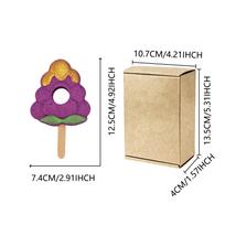 Lollipop Bath Bomb - Fun & Gentle Body Cleansing Soak - Delicate Care with Lasting Fragrance for Daily Bath Grape
