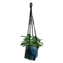 35 Inch Hanging Flower Pot Net Bag Hand Woven Planter Hanger Nordic Style Hemp Rope Wall Hanging Basket for Flower Pot Horticultural Green Plant