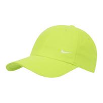 Nike logotipas siuvinėtas poliesterio beisbolo kepuraitė Unisex kepurės Citrinos geltonos FZ5698-389 M-L