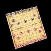 MOTION PARTNER Wooden Folding Chinese Chess Set