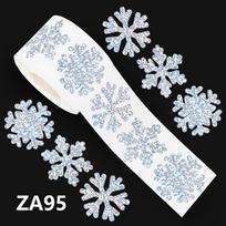 500pcsLaser Christmas Snowflake Stickers,Christmas Holiday Gift Decoration Stickers Waterproof Self-Adhesive Party Envelope Stic