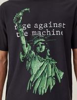 Rage Against the Machine Band Black Short Sleeve Cotton T-shirt Unisex KH14311 L