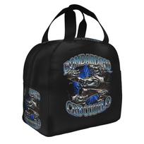 Italian Brainrot Bombardino Crocodilo Portable Lunch Box for Leakproof Funny Meme Thermal Cooler Food Insulated Lunch Bag School One Size