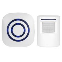 Induction Doorbell EU/US Plug Volume Adjustment PIR Motion Sensor Doorbell W/ Receiver & Transmitter Entry Door Bell Alarm