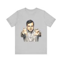 Steve Carell Grabbing You Art Short Sleeve Tee  Graphic Print Crewneck Gift Unisex T-Shirt L