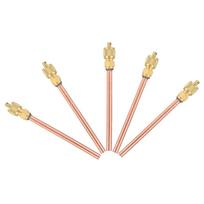 5Pcs Refrigerator Check Valve Air Conditioner Conditioning Filling Valves One Way HS‑110 copper