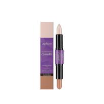 2 In 1 Cream Highlighter and Contour Double Ended Stick Creamy Natural Light Bronzer Modifies Face Shape1 less