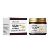 Beef Tallow Zinc Sun Balm Natural SPF Moisturizer For All Skin Types Sensitive Safe Sun Protection less