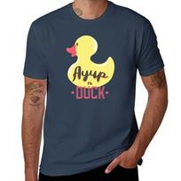 Ayup Me Duck Tshirt Sport Basic Moisture Wicking Tee S
