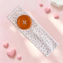 Vintage Women'S Polka Dot Button Headband Spicy Girl Ins Y2K Japanese Trendy Headband Sweet Cool Sports Yoga Headband D