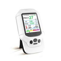 Portable Ozone Detector Handheld Intelligent O3 Meter Gas Sensor Analyzer High-Precision 0-50 Ppm PM2.5 Temperature Humidity TVOC Air Quality Monitor balta