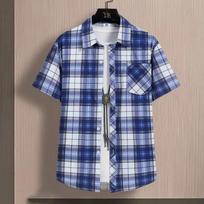 Summer seaside vacation shirt, men's all-match shirt 4XL