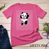 Funny Cute Panda T-Shirt Pandas Lover Unisex T-shirt 10 M