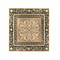 UK 13A Socket Panel Bronze Finish Decorative Wall Plate Retro Style Patterned Switch Cover